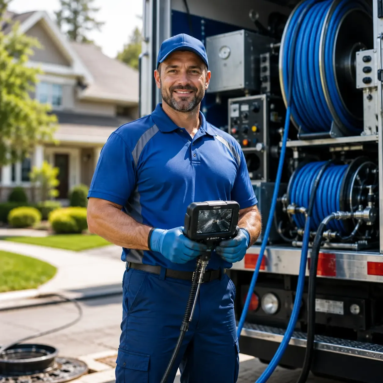 Local outdoor drain cleaning specialists in West Chesterfield, MA